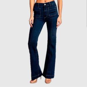 NWT DL1961 Bridget Boot High Rise Instasculpt 33” | Undertow | 26  US 2 |